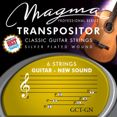 Комплект струн для классической гитары Magma Strings GCT-GN