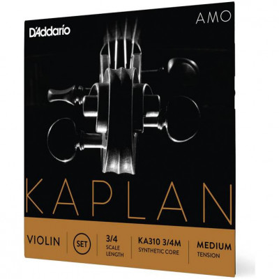 Струны для скрипки D'ADDARIO KA310 3/4 M Medium среднее натяжение