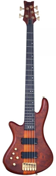 Бас-гитара SCHECTER STILETTO STUDIO-5 LH HSN леворукая 5-струнная