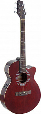 Stagg SA40MJCFI-TR электроакустическая гитара