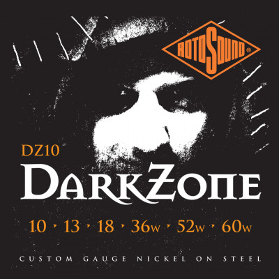 ROTOSOUND Dark Zone Limited Edition , струны для электрогитары 10-60
