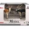 Набор фигурок животных MASAI MARA MM211-127 серии "Мир диких животных": Антилопы Джейран и Гарна