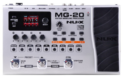Гитарный процессор эффектов NUX MG-20