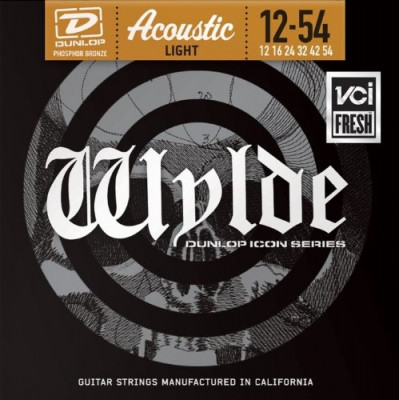 DUNLOP ZWP Zakk Wylde Acoustic Light 12-54 струны для акустической гитары