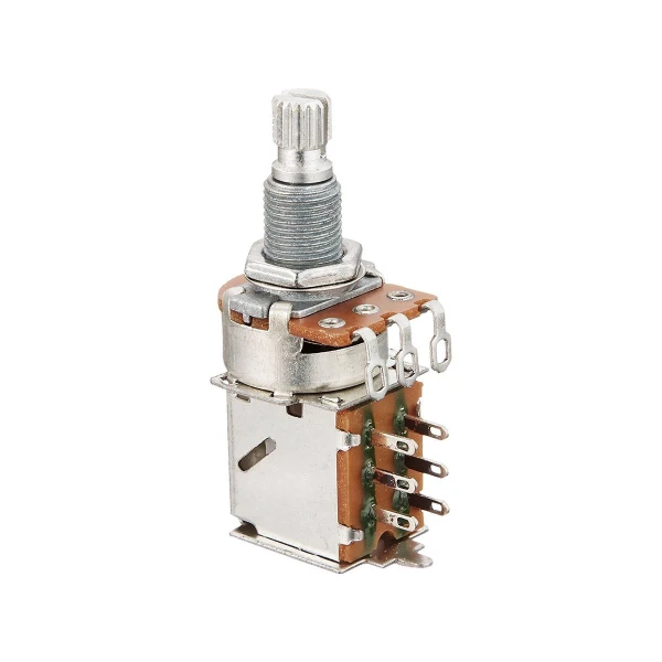 Потенциометр PUSH-PULL 500 КОм, линейная характеристика (B) Hosco H-PUSH-500B