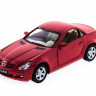 Машина Kinsmart 1:32 MERCEDES-BENZ SLK инерция (1/12шт.)  б/к
