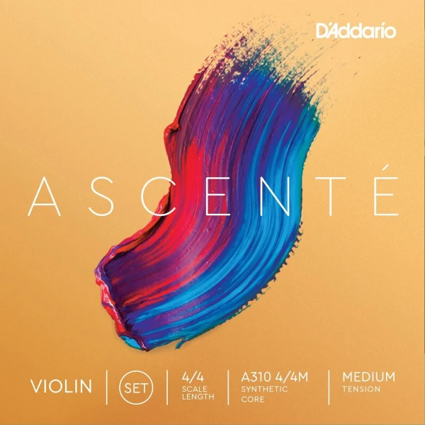 Комплект струн для скрипки 4/4 D'Addario A310 Ascente, Medium Tension