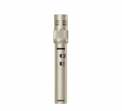 Инструментальный микрофон SHURE KSM141/SL кардиоидный/всенаправленный