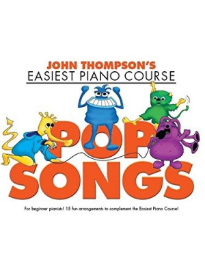 WMR101772 THOMPSON JOHN EASIEST COURSE POP SONGS PIANO BOOK
