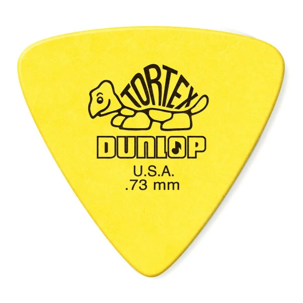 Медиаторы Dunlop 431P073 Tortex Triangle, толщина 0.73 мм, 6 шт.