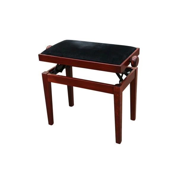 Банкетка Hidrau BG27 Rosewood Matt (TC9), цвет красное дерево сатинированное, сиденье бархат чёрный