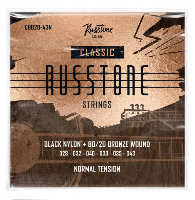 Комплект струн для классической гитары Russtone CBB28-43N