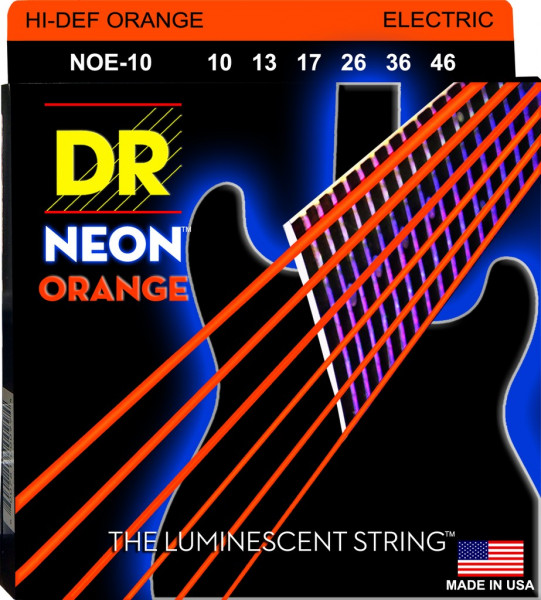 Комплект струн для электрогитары DR NOE-10