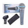 Микрофон вокальный SHURE BETA 58A динамический суперкардиоидный