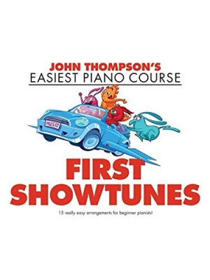 WMR101827 THOMPSON JOHN EASIEST PIANO COURSE FIRST SHOWTUNES PF BOOK