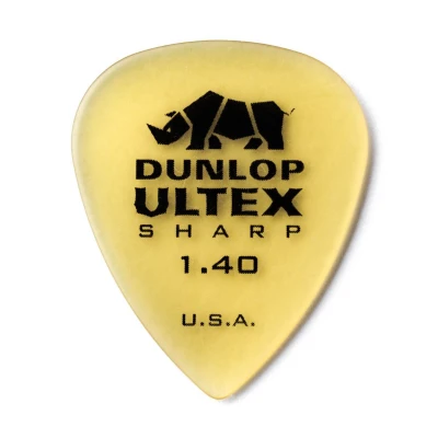 Медиаторы Dunlop 433R140 Ultex Sharp, толщина 1.4 мм, 72 шт.