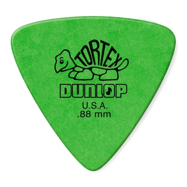 Медиаторы Dunlop 431P088 Tortex Triangle 6Pack, толщина 0.88 мм, 6 шт.