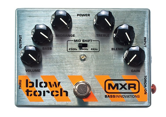 DUNLOP MXR M181 Blow Torch Distortion педаль для  бас-гитары дисторшн