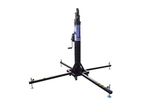 Раздвижная световая стойка-элеватор Work LW-265D, 6,5 м, 220 кг