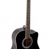 STAGG SW201CW/39 BK электроакустическая гитара