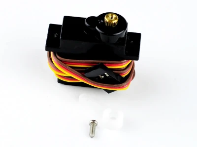 Сервомашинка 9g для планера Top RC Lightning V2 (закрылки), провод 400мм