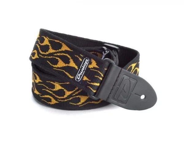 DUNLOP D38-11OY Flambe 2 ремень гитарный