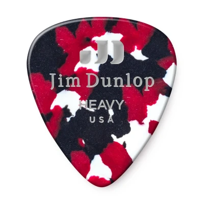 Медиаторы, жесткие, 12 шт. Dunlop 483P06HV Celluloid Confetti Heavy 12Pack