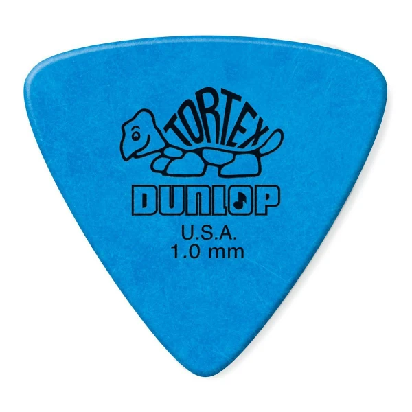 Медиаторы Dunlop 431P100 Tortex Triangle 6Pack, толщина 1 мм, 6 шт.
