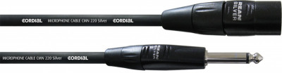 Cordial CIM 5 MP микрофонный кабель XLR папа-Jack mono 5 м