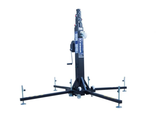 Раздвижная световая стойка-элеватор Work LW-290D, H=6,6 м, 290 кг/25 кг