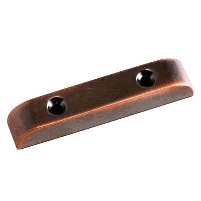 SCHALLER 15160800 - крепление для упора пальцев (thumb rest), материал - латунь, отделка: состаренная медь, полированная. (Старый артикул: 220vc)