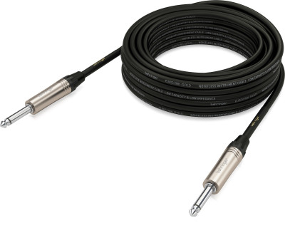 Инструментальный кабель Behringer GIC-300 джек моно 6.3мм/джек моно 6.3мм, 3 м