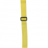 Ремень для акустической и электрогитары FLIGHT FSG-100YW регулируемый 137 см желтого цвета