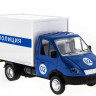 Машина "АВТОПАНОРАМА" "ГАЗель" (полиция) 1/28, в/к 24*14*12 см
