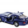 Машина Kinsmart 1:36 Dodge Viper GTSR инерция (1/12шт.) б/к