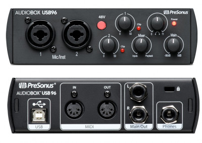 Аудиоинтерфейс PreSonus AudioBox USB 96 25TH