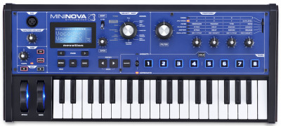 NOVATION MiniNova синтезатор с вокодером, 37 клавиш