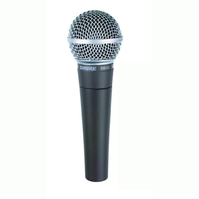 Микрофон вокальный SHURE SM58LCE динамический кардиоидный