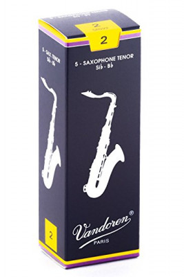 Vandoren SR-222 Traditional № 2 5 шт трости для саксофона тенор