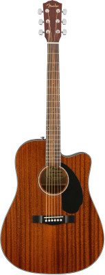 Fender CD-60SCE ALL MAH электроакустическая гитара