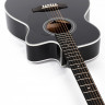 Электроакустическая гитара Sigma 000MC-1E-BK