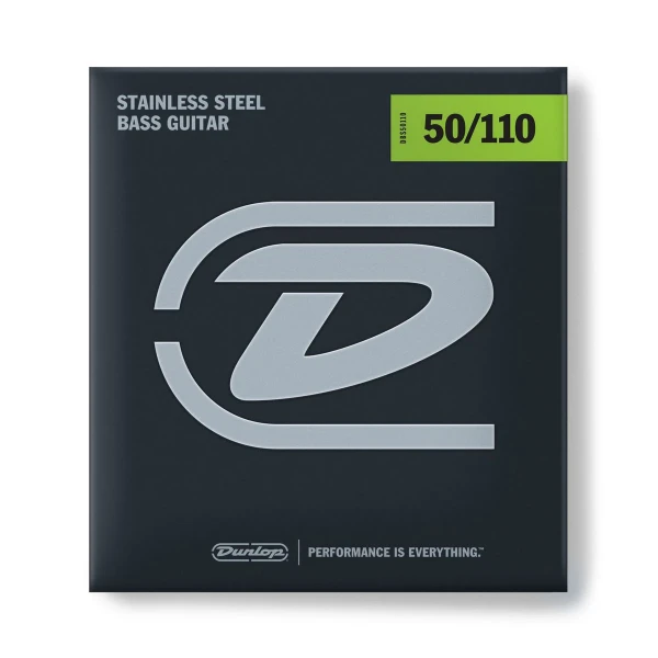 Струны для бас-гитары из нержавеющей стали Dunlop DBS50110 Stainless Steel, 50-110