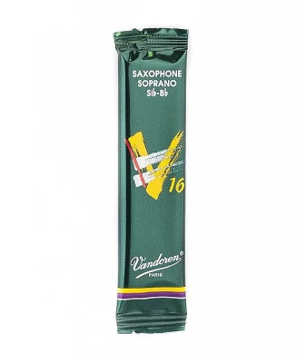 Трость для сопрано-саксофона Vandoren V16 2.5 (SR7125), №2.5, 1 шт.