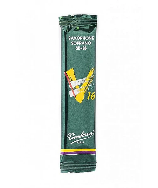 Трость для сопрано-саксофона Vandoren V16 2.5 (SR7125), №2.5, 1 шт.