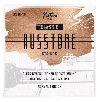 Комплект струн для классической гитары Russtone CCB28-43N