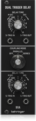 Модуль Behringer 911A DUAL TRIGGER DELAY аналоговый для Eurorack