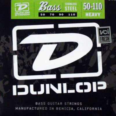 DUNLOP DBN Nickel Wound Bass Heavy 50-110 струны для 4-струнной бас-гитары