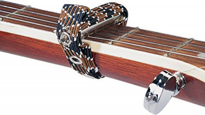 DUNLOP 7828 Bill Russell Elastic Banjo/Ukulele Capo каподастр на резинке для банджо или укулеле