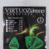VIRTUOZO  Набор медиаторов 5 шт 0,88 мм зелен01205-088