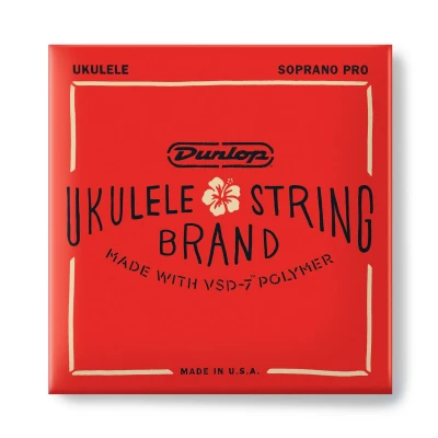 Струны для укулеле сопрано Dunlop DUQ301 Ukulele Soprano Pro